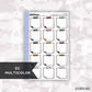 Journaling Sticky Note // Printable // Multicolor Functional