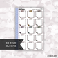 Journaling Sticky Note // Printable // Multicolor Functional