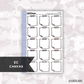 Journaling Sticky Note // Printable // Multicolor Functional