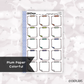 Journaling Sticky Note // Printable // Multicolor Functional
