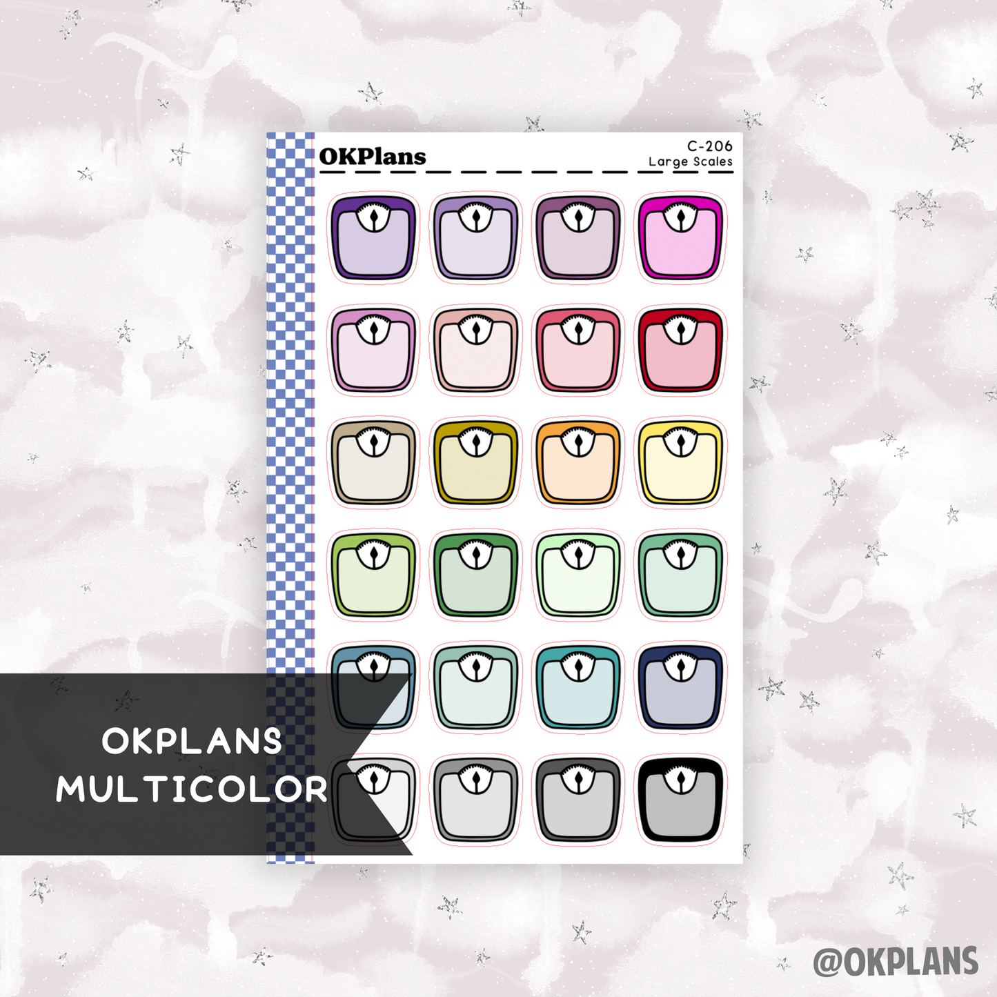 Large Scales // Multicolor Functional