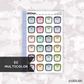 Large Scales // Multicolor Functional