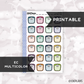 Large Scales // EC Multicolor // Printable // C-207 // Multicolor Functional