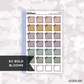 Large Sticky Note // EC Bold Blooms // Printable // C-235 // Multicolor Functional