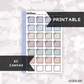 Large Sticky Note // EC Canvas // Printable // C-794 // Multicolor Functional
