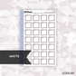 Large Sticky Note // White // Printable // C-796 // Multicolor Functional