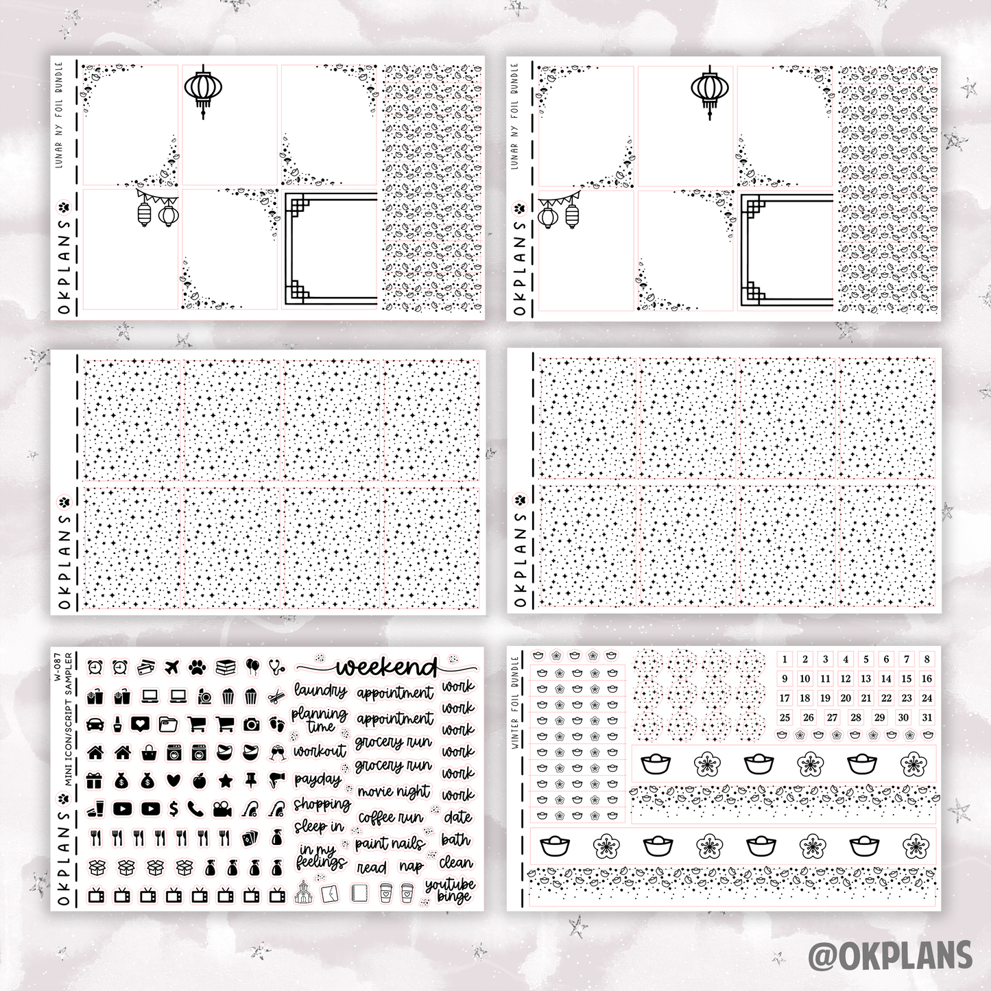 Shamrock - Full or Mini Kit // Foil Bundle