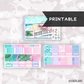 A5 Monthly Kit // Miami // Printable