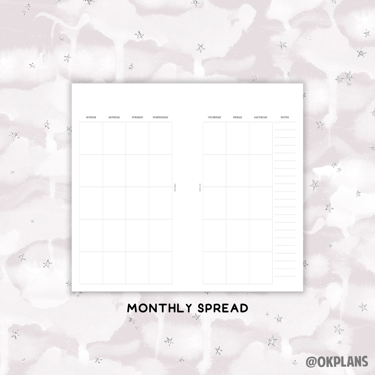 Personal Functional + Daily Planner // Digital Download