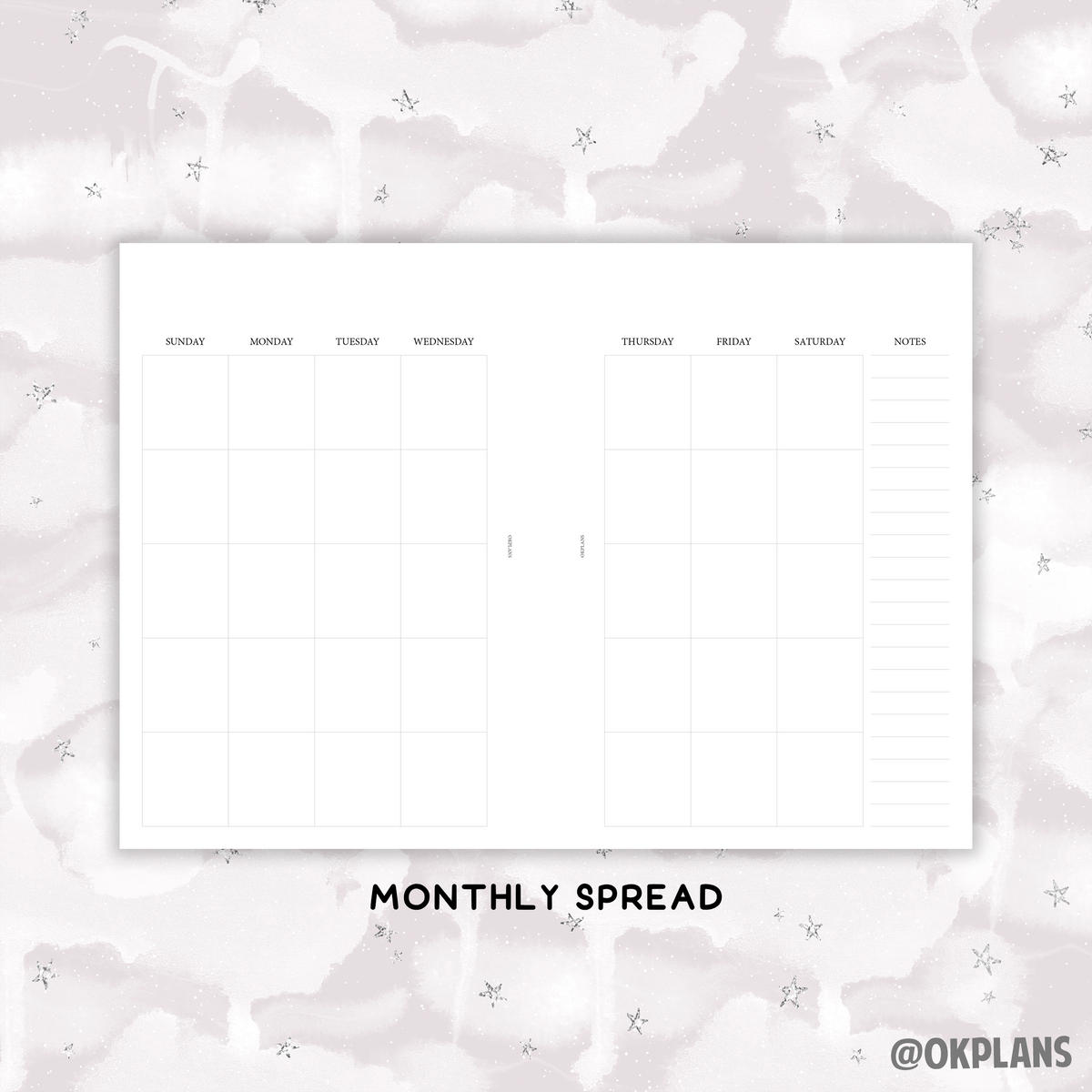 Personal Wide Functional + Daily Planner // Digital Download