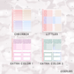 Romance Fan // Printable // Weekly Kit