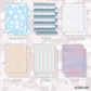 Simple Pattern Planner Covers // Pick your SIZE and DESIGN