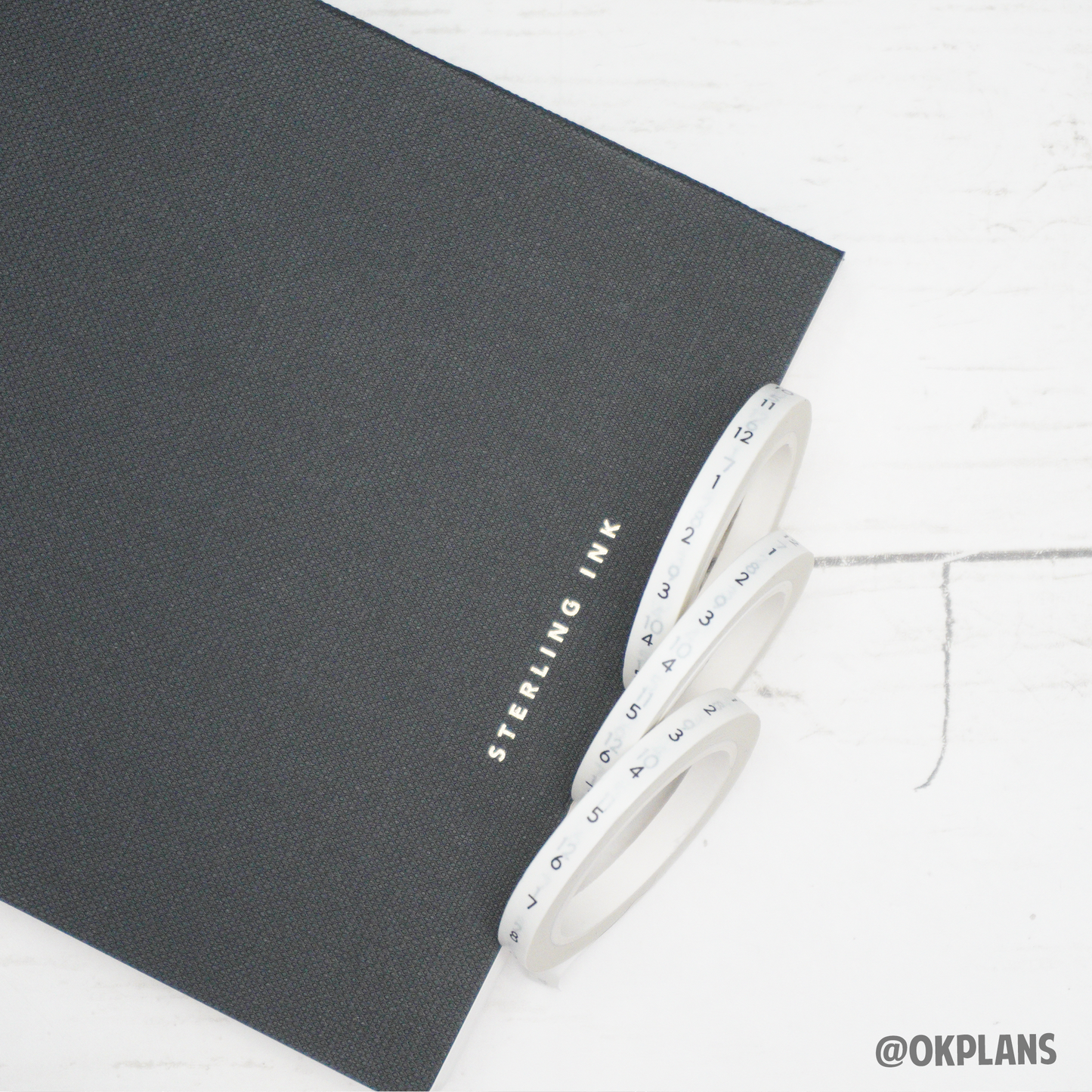 Sterling Ink Time (Hourly) Washi Tape // Sterling Ink Planners/Notebooks