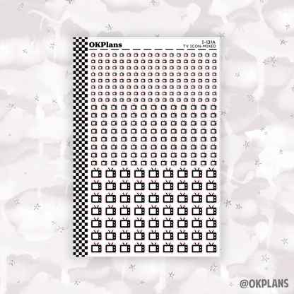 TV // I-131 // Functional Icons