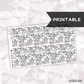 Fruit Underlays // Printable // W-013 // Foiled
