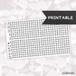 Grid Underlays // Printable // W-154 // Foiled