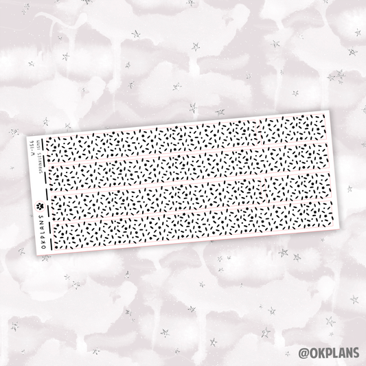 Sprinkles // W-156 // 15mm Washi Overlay