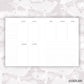 B6 Vertical A Planner // Digital Download // Writing Paper, Study Note Template, Lecture Notes Taking