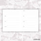 7x9 Horizontal Planner // Digital Download // Writing Paper, Study Note Template, Lecture Notes Taking