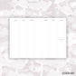 A5 Vertical B Planner // Digital Download // Writing Paper, Study Note Template, Lecture Notes Taking