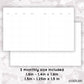 A5Wide Teacher Planner // Digital Download // Writing Paper, Study Note Template, Lecture Notes Taking