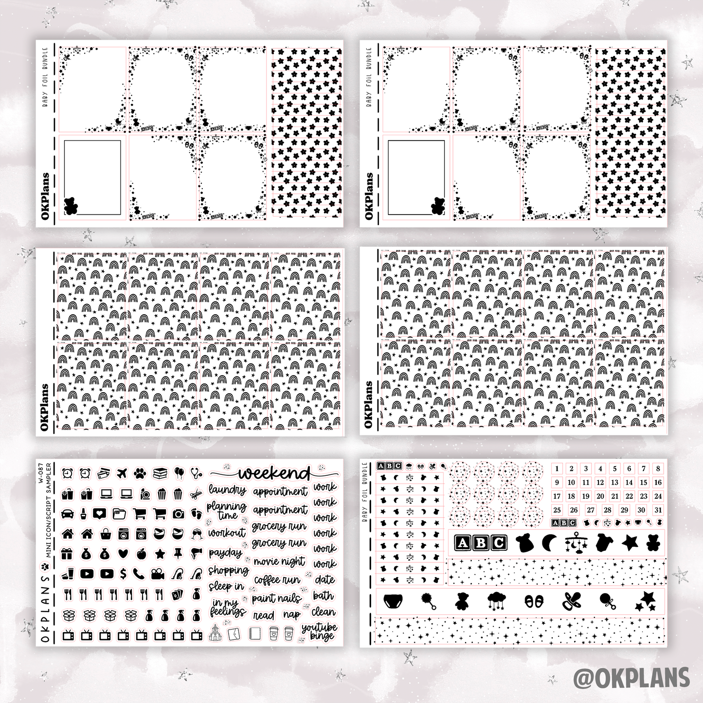 Baby - Full or Mini Kit // Foil Bundle