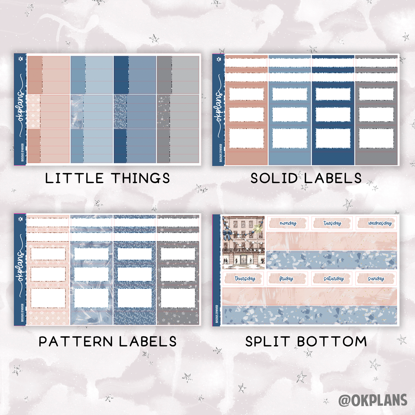 Bisous d'Hiver // Printable // Weekly Kit