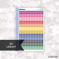 5mm Squares // Multicolor Functional
