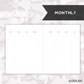 *UNDATED* Classic Weekly Planner - Pick Weekly and Binding Option