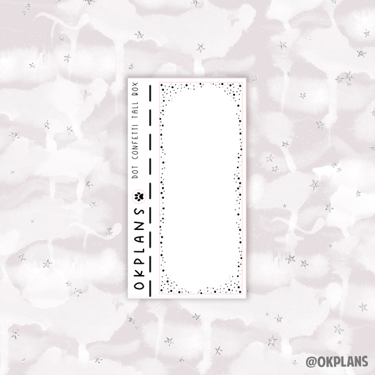 Dot Confetti - Tall Box // Foil Bundle