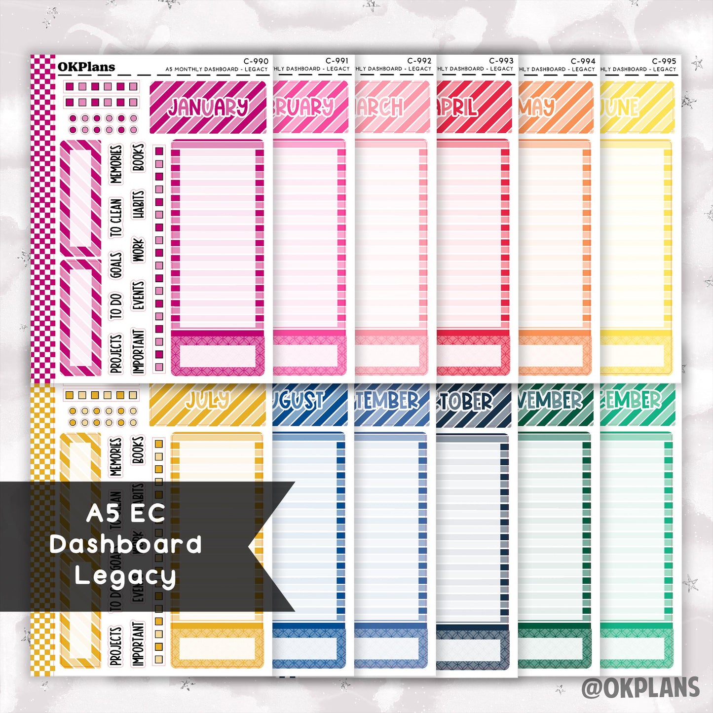 A5 EC Legacy Monthly Dashboard // Functional
