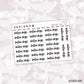 Bathe Dogs V2 // 0226 // Foiled Script
