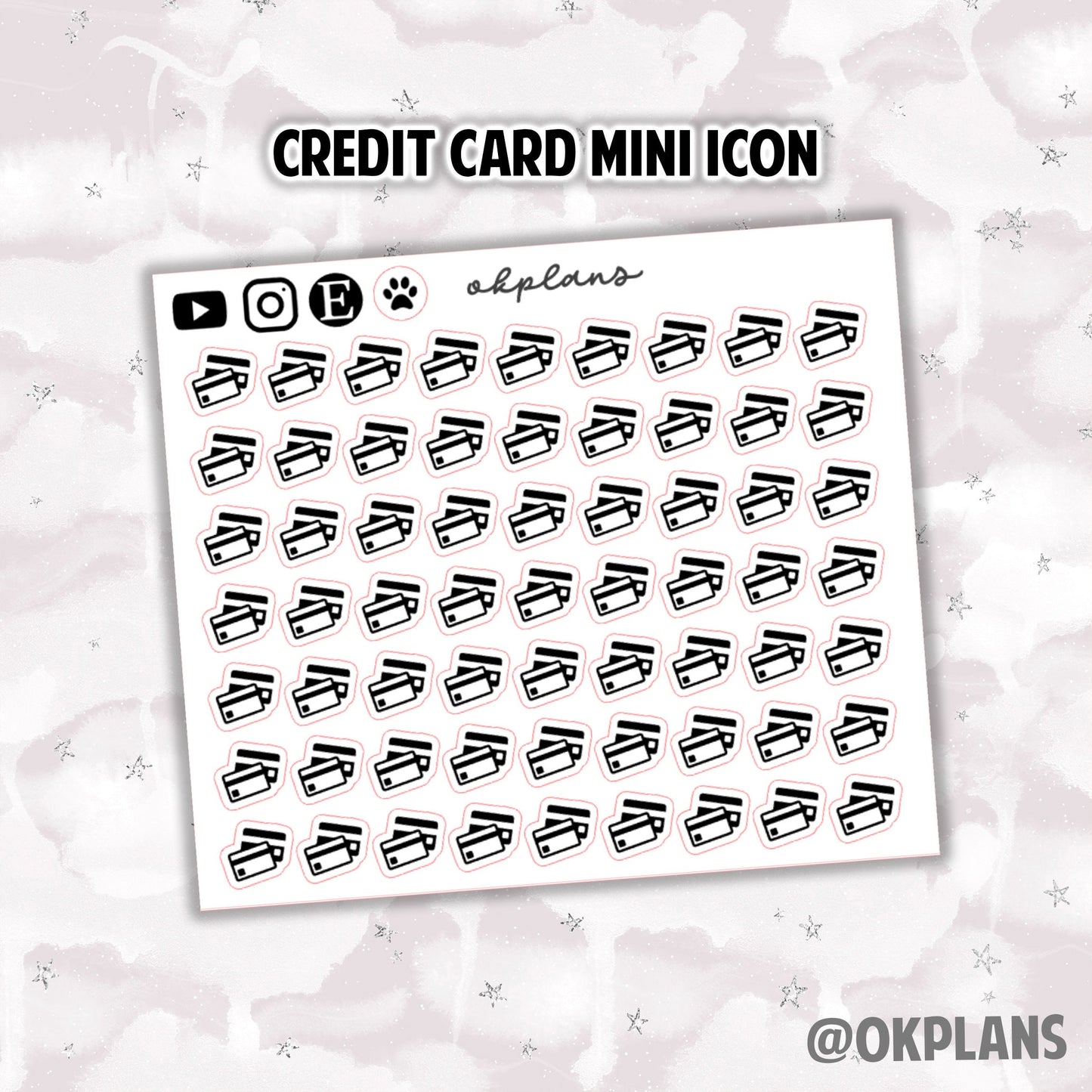 Credit Card // 0082 // Mini Icon