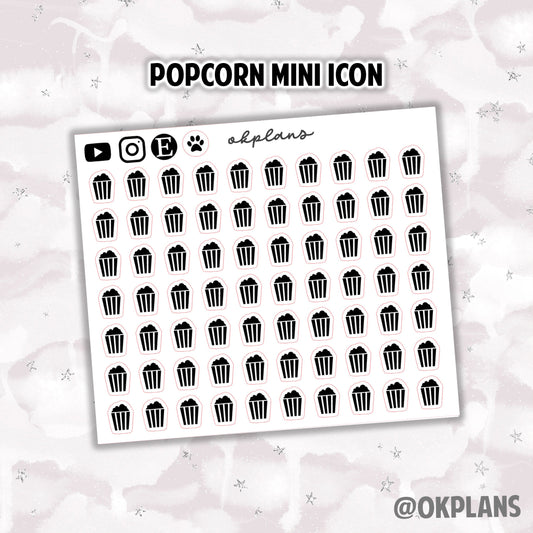 Popcorn // 0125 // Mini Icon