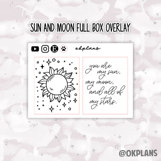 Sun and Moon // 0350 // Full Box Overlay