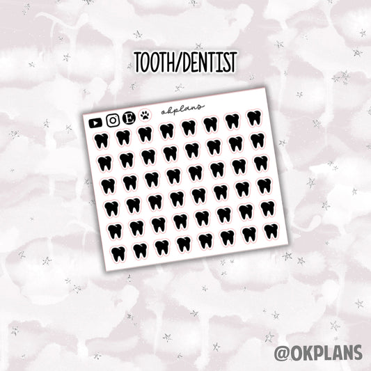 Tooth/ Dentist // 0143 // Mini Icon