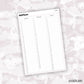 A5 Quarterly Perpetual Calendar Sticker // C-325, C-326, C-327, C-328 // Functional