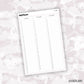 A5 Quarterly Perpetual Calendar Sticker // C-325, C-326, C-327, C-328 // Functional