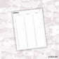 7x9 Perpetual Calendar Sticker // Printable // C-316, C-317, C-318, C-319 // Functional