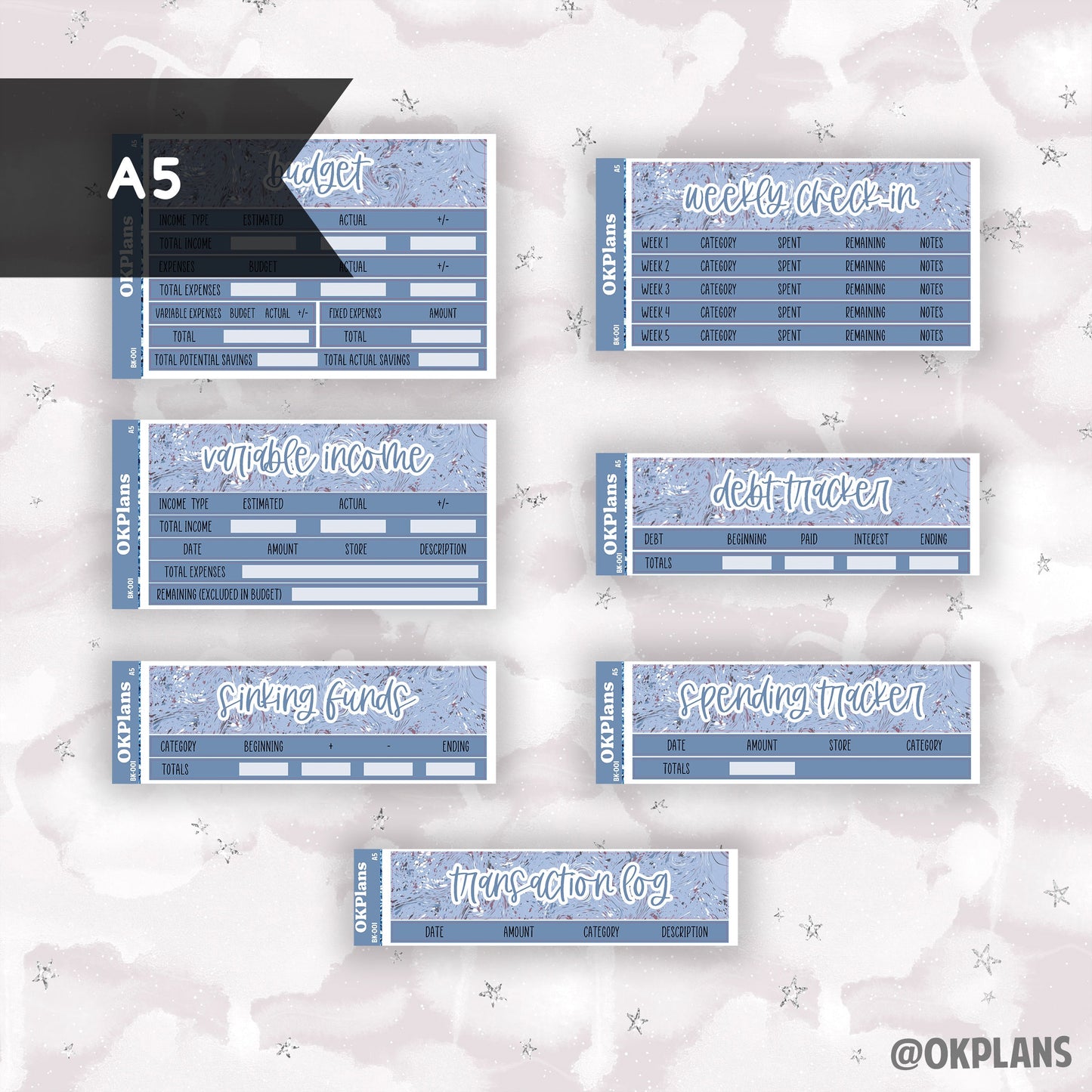 BK-001 // A5 // Budget Kit