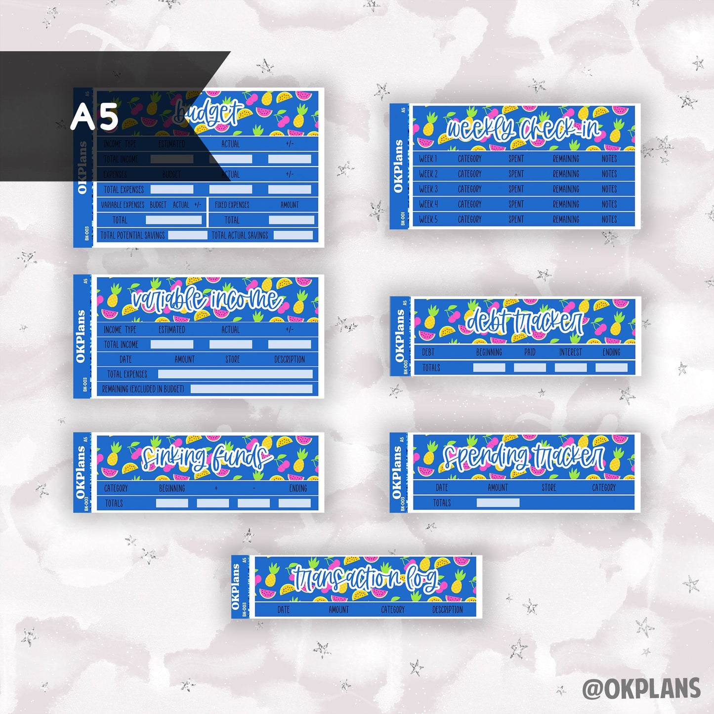 BK-003 // A5 // Budget Kit
