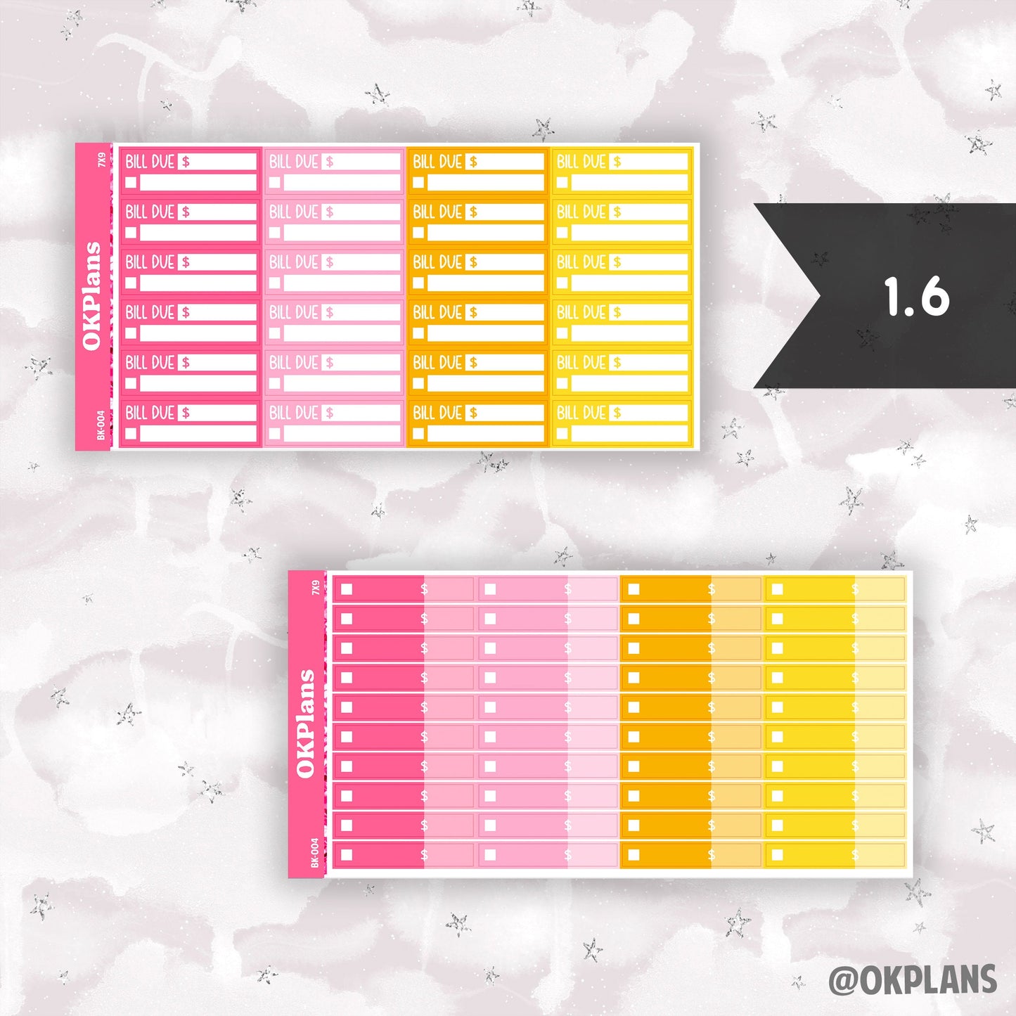 BK-004 // 7x9 // Printable // Budget Kit