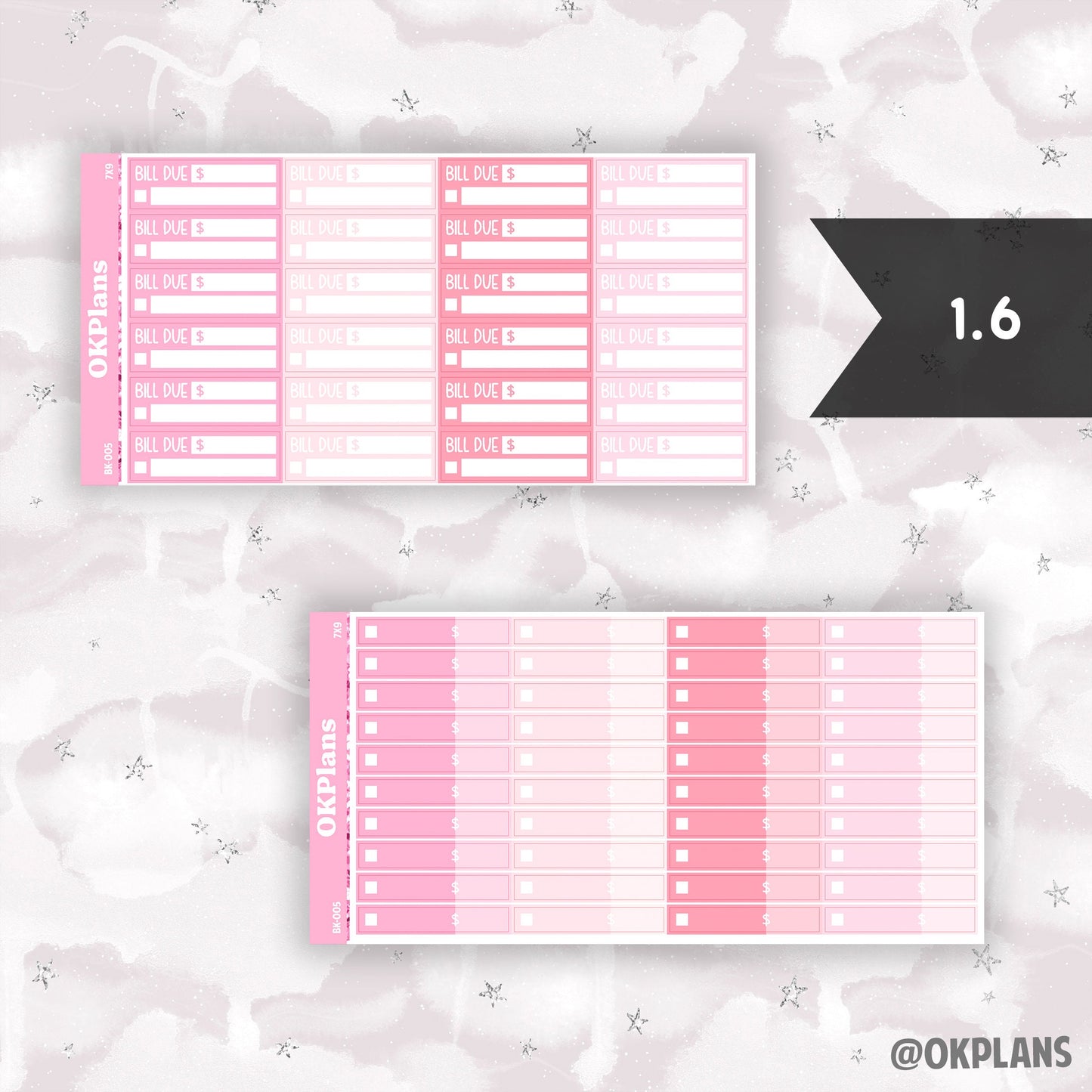 BK-005 // 7x9 // Printable // Budget Kit