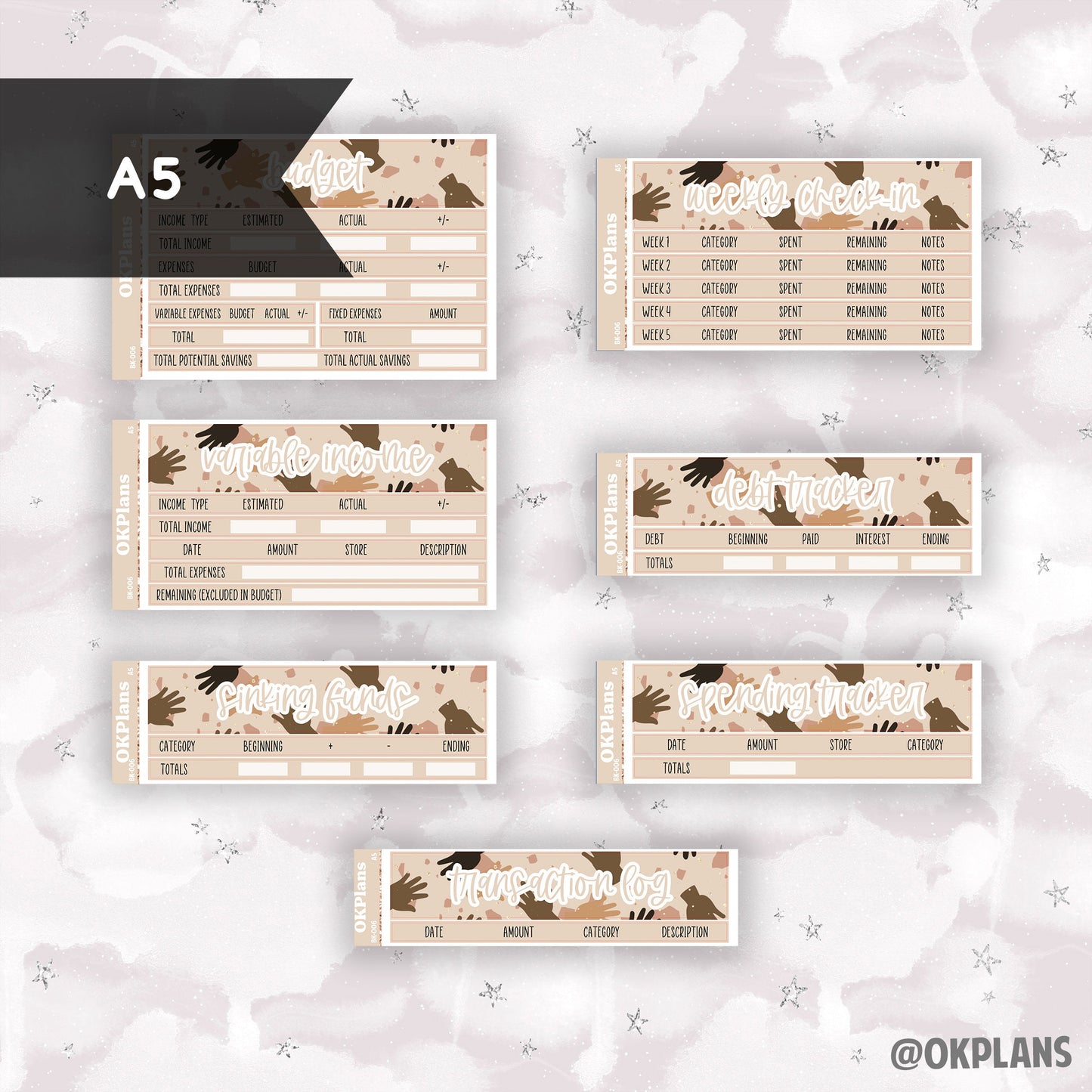 BK-006 // A5 // Budget Kit