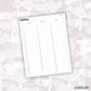 7x9 Perpetual Calendar Sticker // Printable // C-316, C-317, C-318, C-319 // Functional