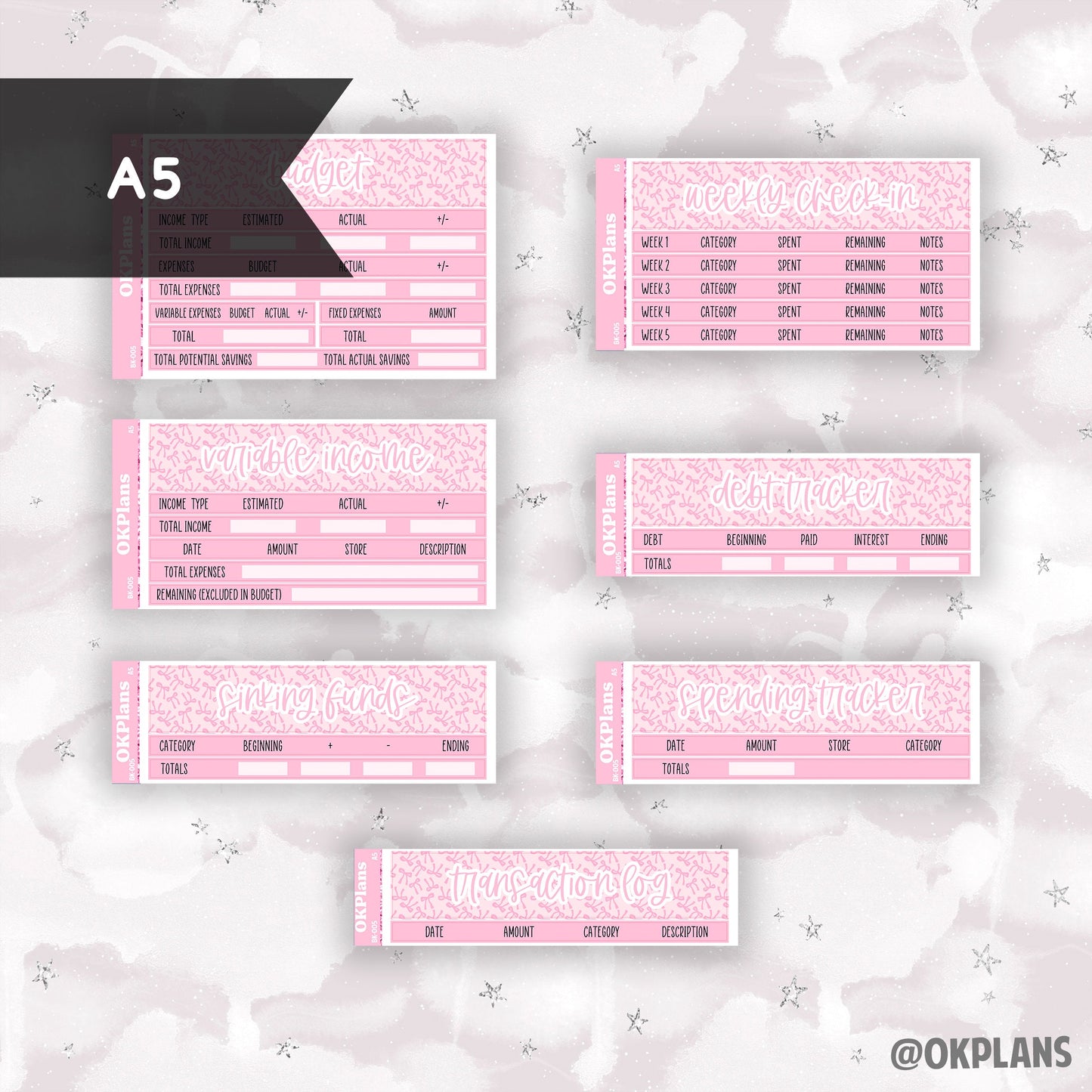 BK-005 // A5 // Budget Kit