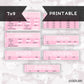 BK-005 // 7x9 // Printable // Budget Kit