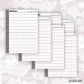 7x9 PP Hourly Time Strips // C-212 or C-213 or C-214 or C-215 or C-216 or C-244 // Functional