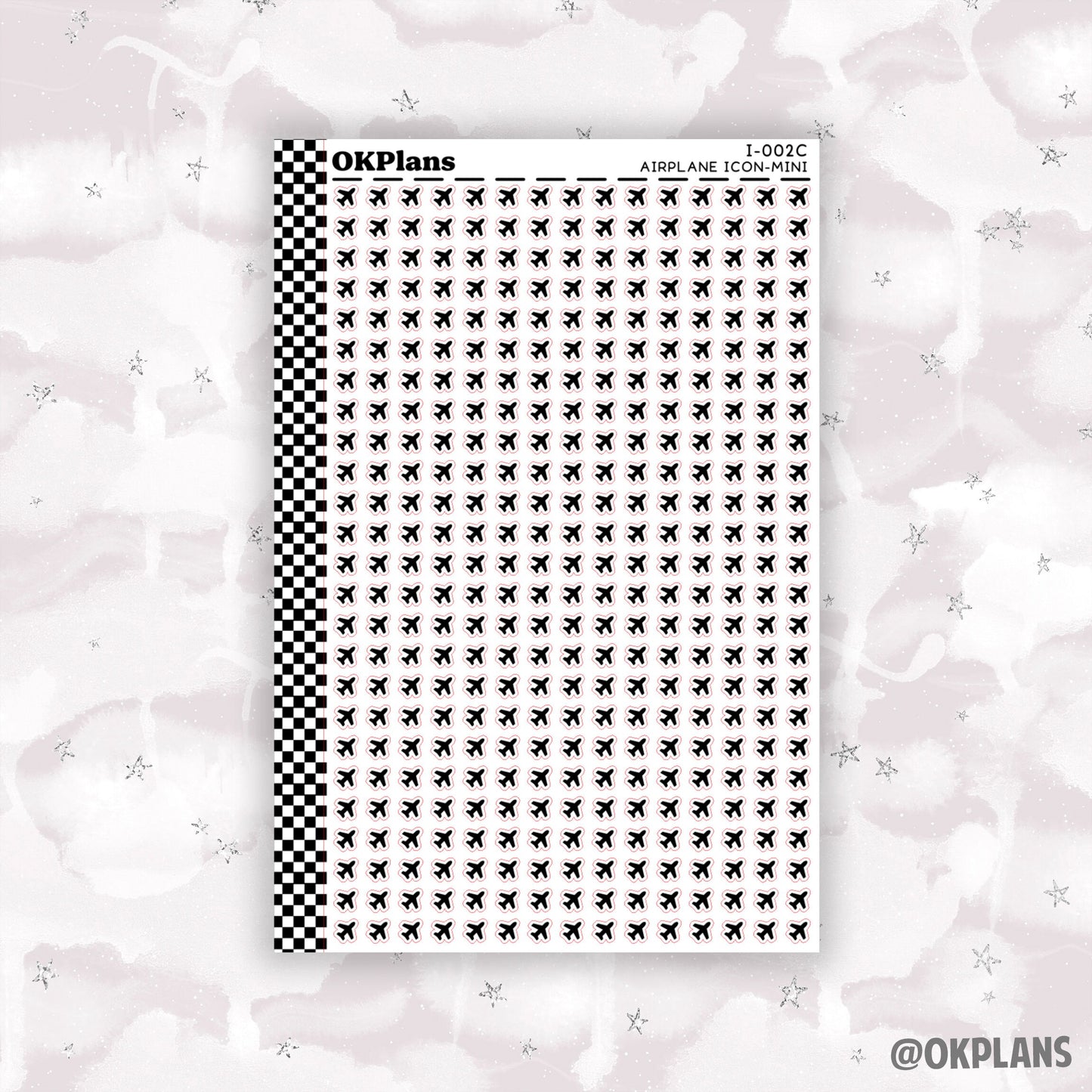 Airplane // Printable // I-002 // Icons