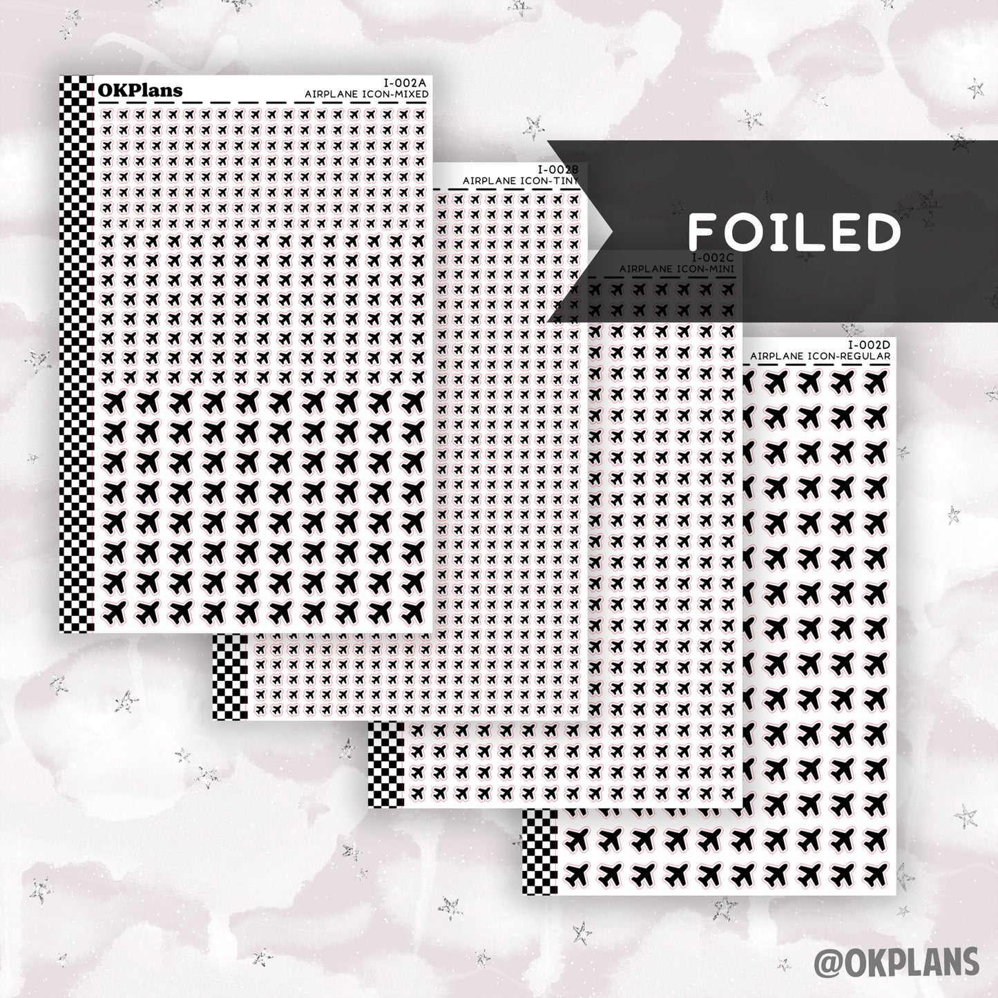Airplane // Printable // I-002 // Icons